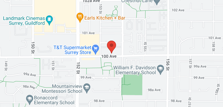 map of 44 15353 100 AVENUE